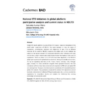 National ETD initiatives in global platform: participative analysis and current status in NDLTD repository